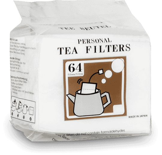 Milieuvriendelijke theefilters met handig touwtje