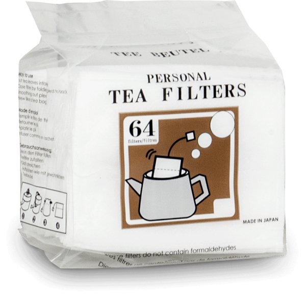 Milieuvriendelijke theefilters met handig touwtje
